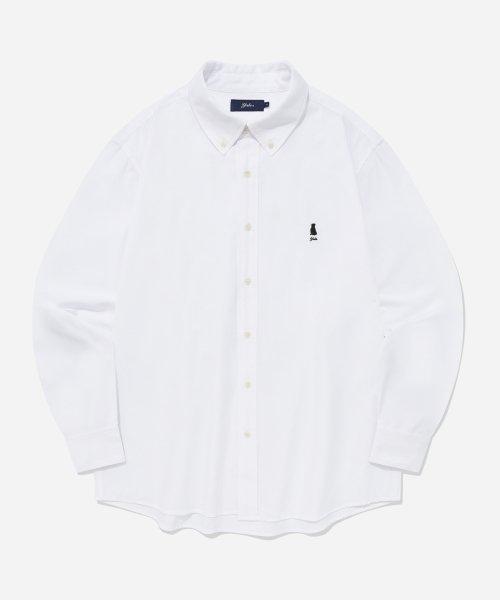 REGULAR FIT HERITAGE DAN SHIRT WHITE