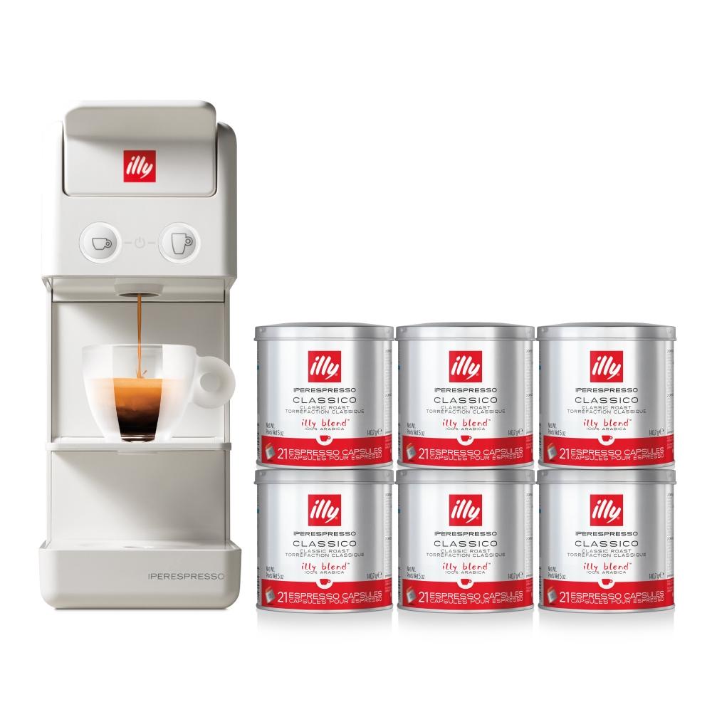 Y3.3머신+140커피캡슐 번들 (화이트 only)