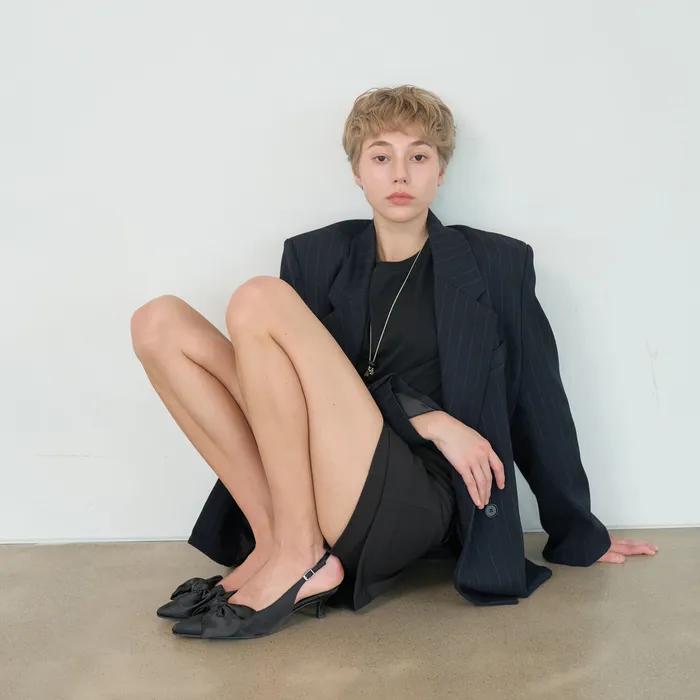 세리 리본 슬링백 412532002 (5cm)