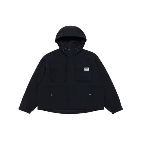 에센셜 안감 후드 자켓 우먼 BLACK