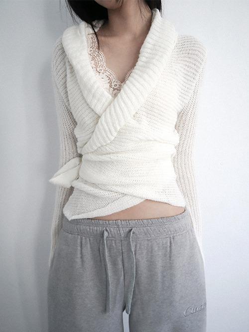 lace knit set, 2color