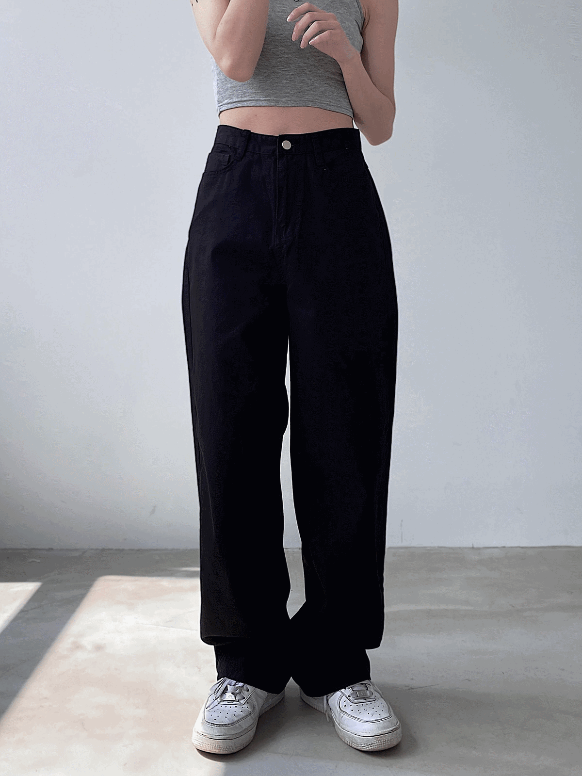 (BEST) 데일리 와이드 코튼 팬츠