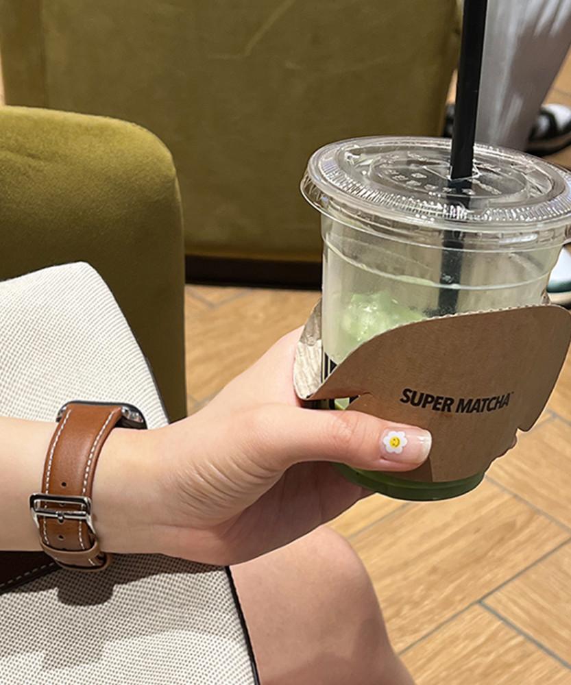 애플워치 9 8 7 se 갤럭시워치 7 6 5 4 비건 가죽스트랩 커플템 남녀공용 디버클