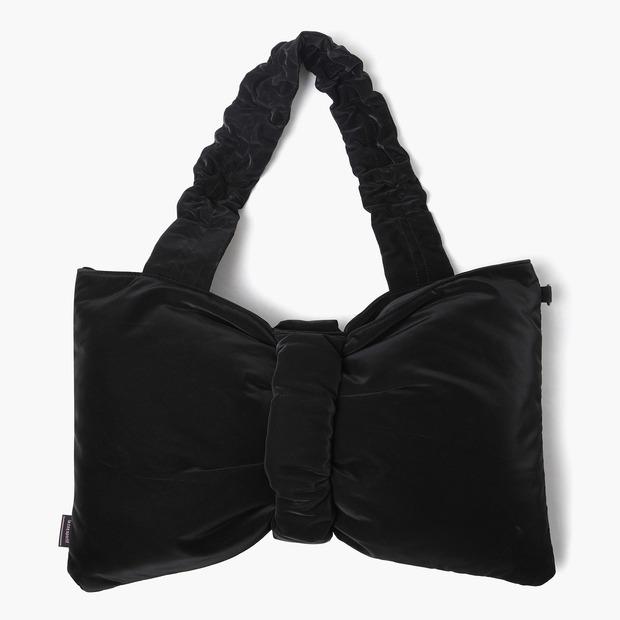 [BMUET(TE) X LECOQ] 리본 패딩백 라지 (QP423XBGO2)