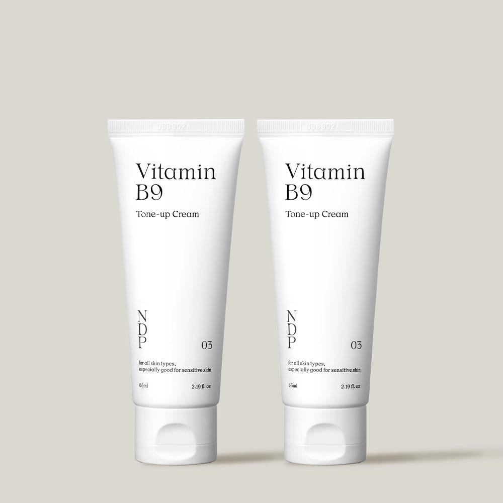 내추럴더마프로젝트 비타민 B9 톤업 미백 크림 2개 세트