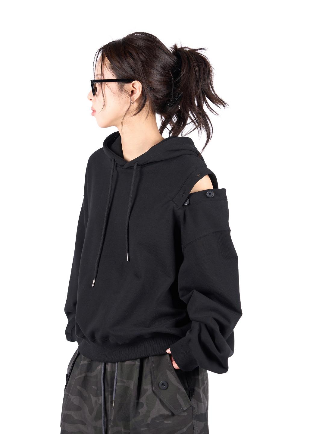 SHOULDER BUTTON HOOD