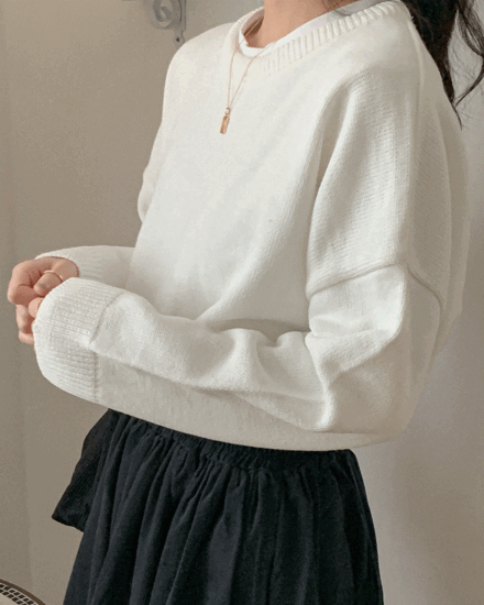 소르베 오버핏 니트