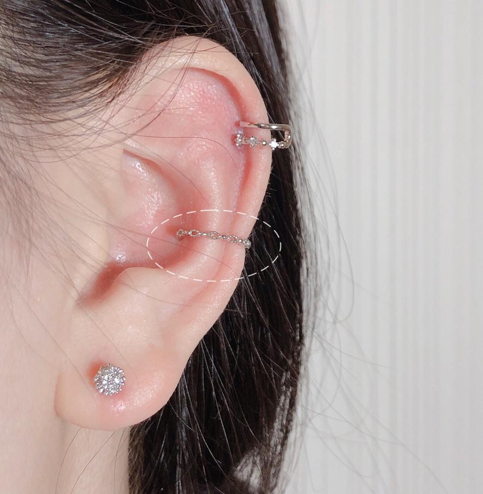 써지컬 이너컨츠 링 피어싱