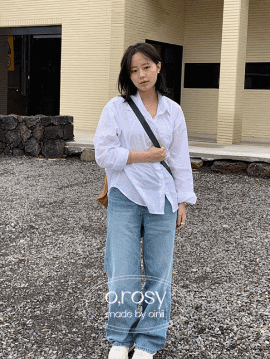 [오늘출발] [o,rosy] aqua denim - 1color