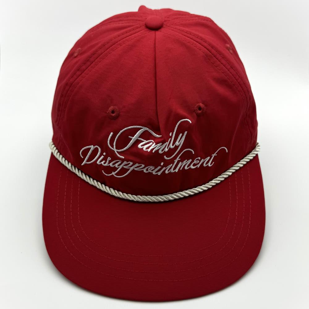 [중고] Vintage Cap knot Red 빈티지모자