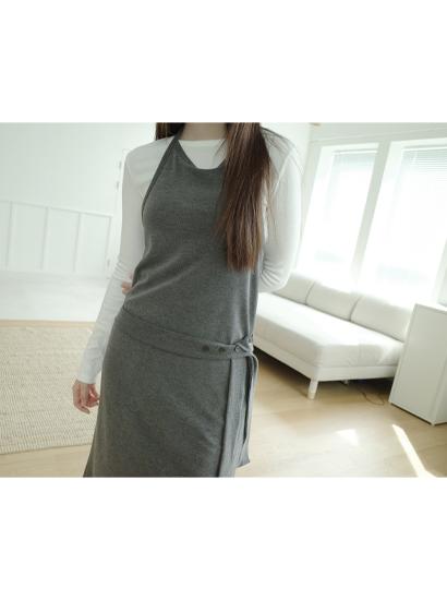 벨트 홀터 원피스 (2c)