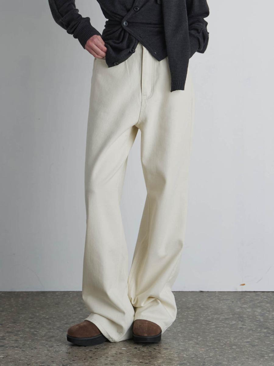 뉴 클래식 기모 데님 (Cream)