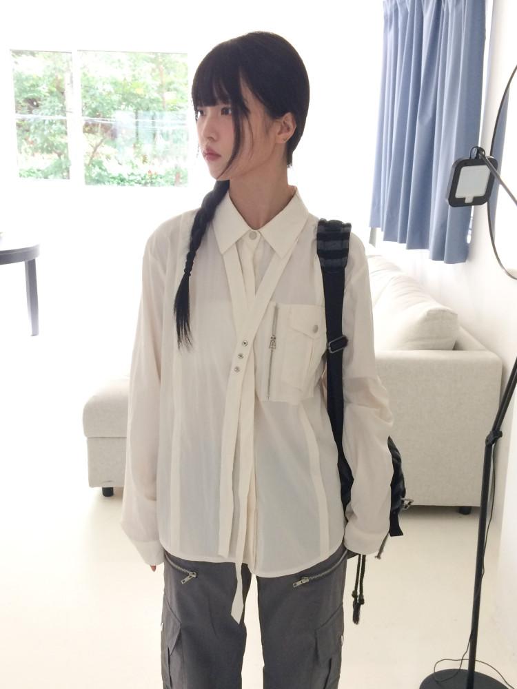 타이 카고 셔츠(2color)