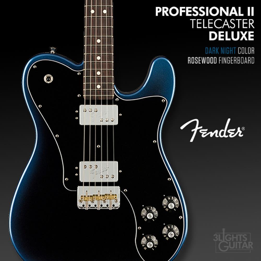 [정식대리점] 펜더 아메리칸 프로페셔널2 텔레캐스터 디럭스 RW DKN / Fender American Professional II Telecaster Deluxe
