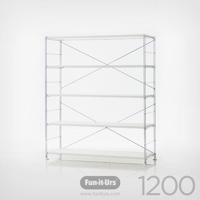 모듈가구 와이어수납 4단 W1200