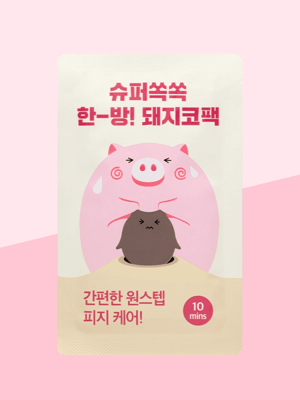 미팩토리 슈퍼쏙쏙 한방 돼지코팩(2매입)