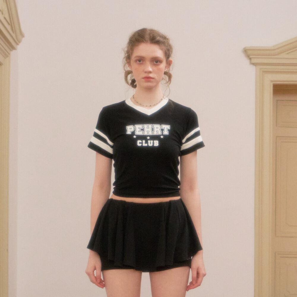 Football jersey T shirt (Black)