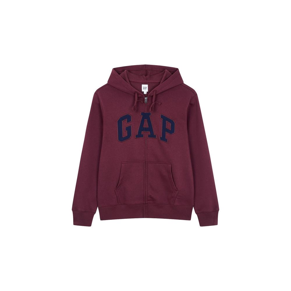 [GAP Adults] [남성] 헤리티지 로고 후드 집업_버건디 5113327009