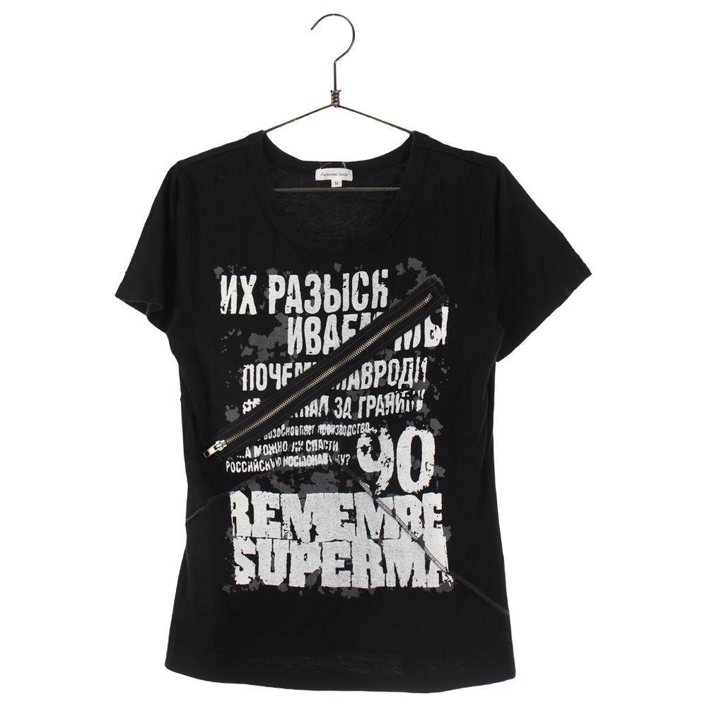 [PANAMA SODA]코튼 반팔 티셔츠[SIZE : WOMEN M]