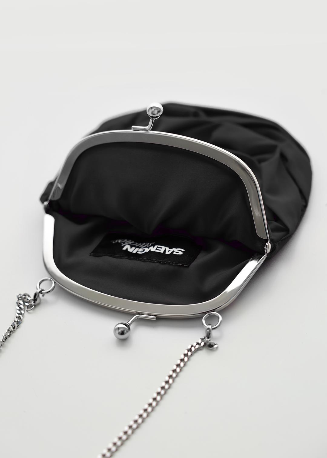 ROSE DISCORD CHAIN BAG - BLACK (2nd)