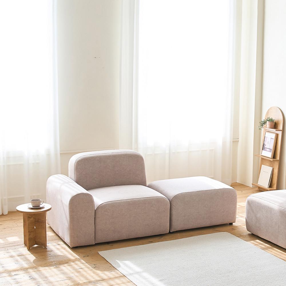 마네 1인용 모듈 소파 조야 패브릭 아쿠아클린 쇼파