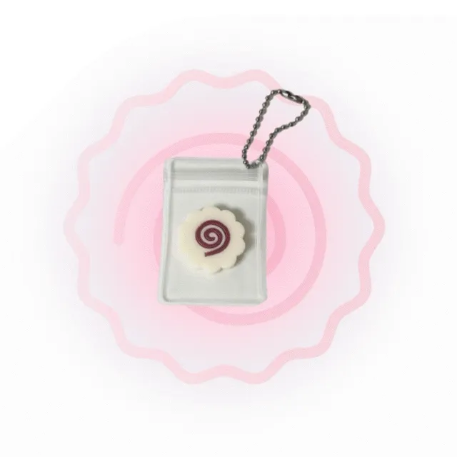 [H.P제작/당일출고] Narutomaki Keyring 나루토마키 어묵 키링 일본 감성 키치