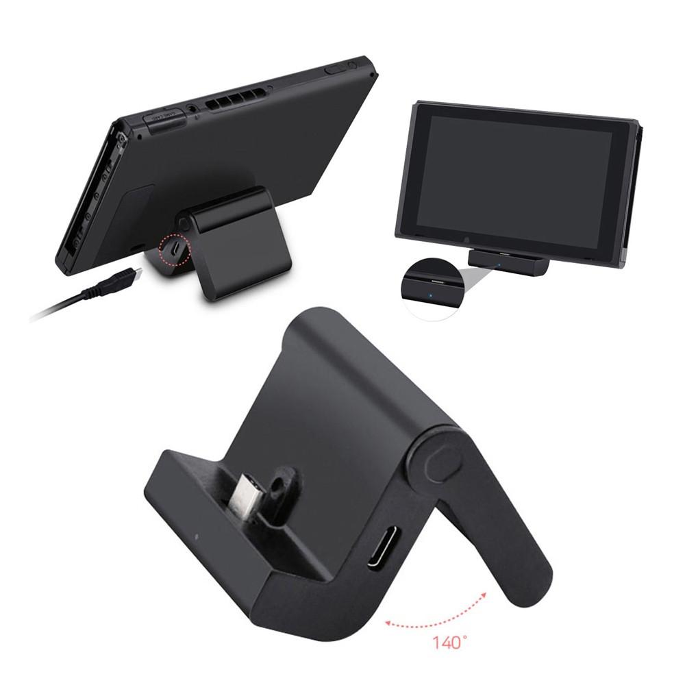 닌텐도 스위치 스탠드 PD 충전거치대 각도조절 충전 스탠드 OLED 호환