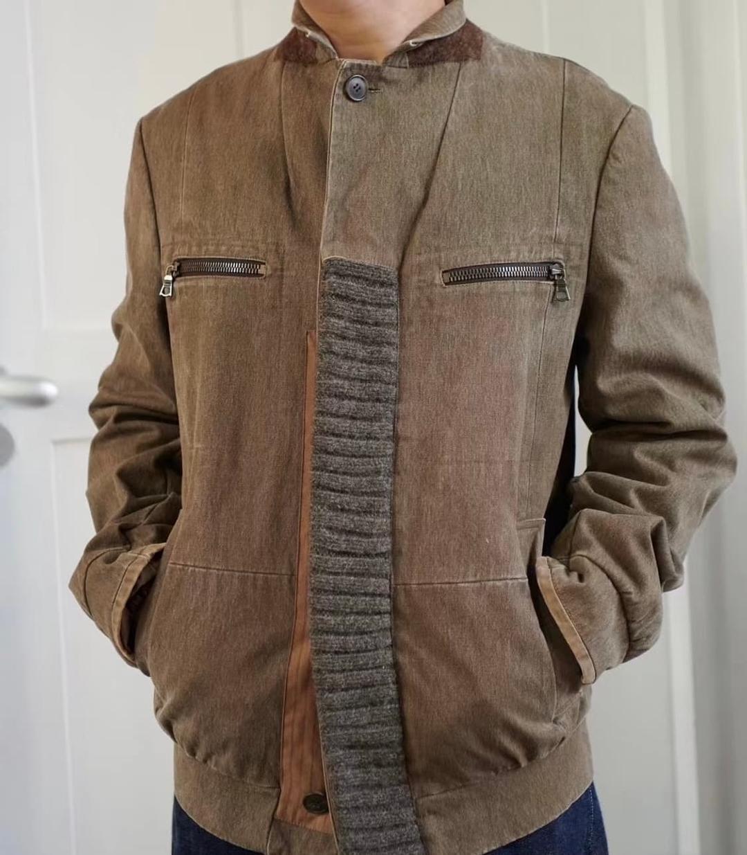 Dries van noten brown jacket | 후루츠패밀리