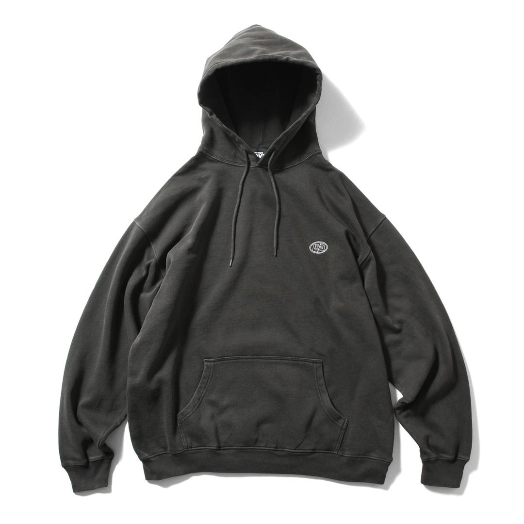 LV3刺繍ピグメント フーディ