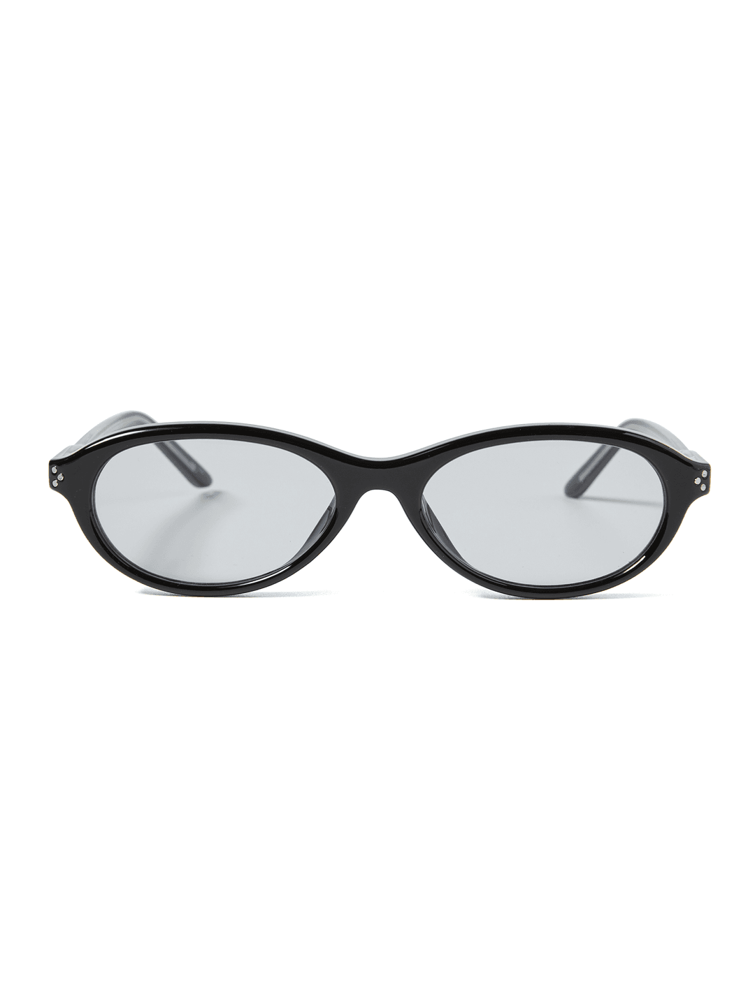 앤틱 오벌 선글라스 블랙