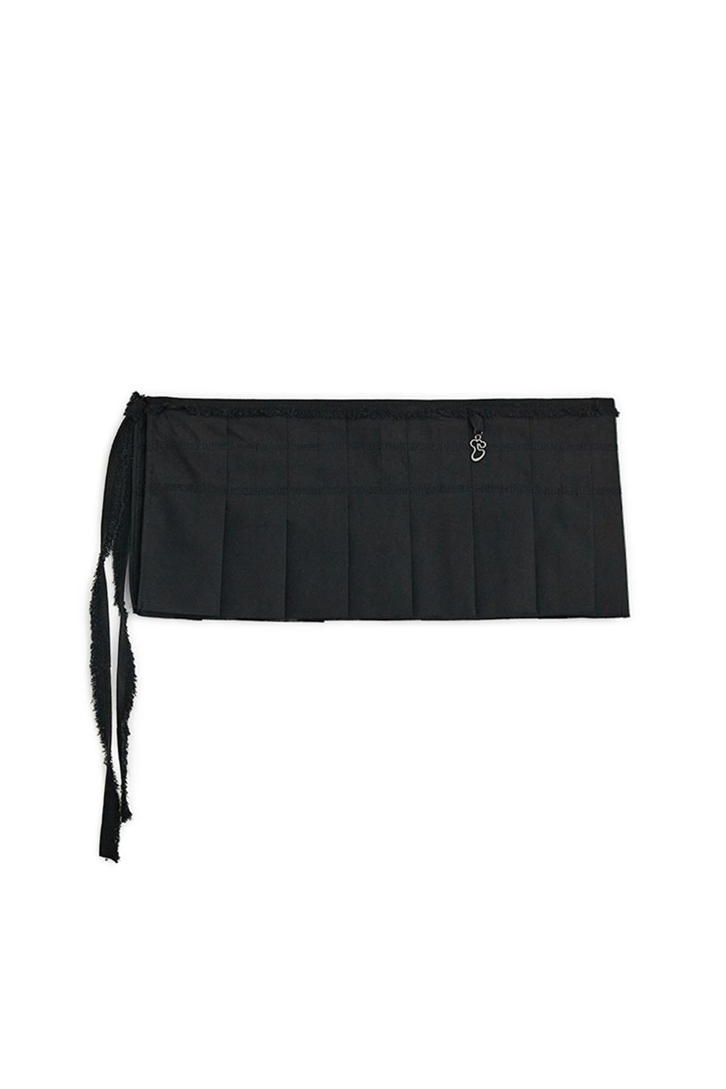 Pleats skirt belt (Black)