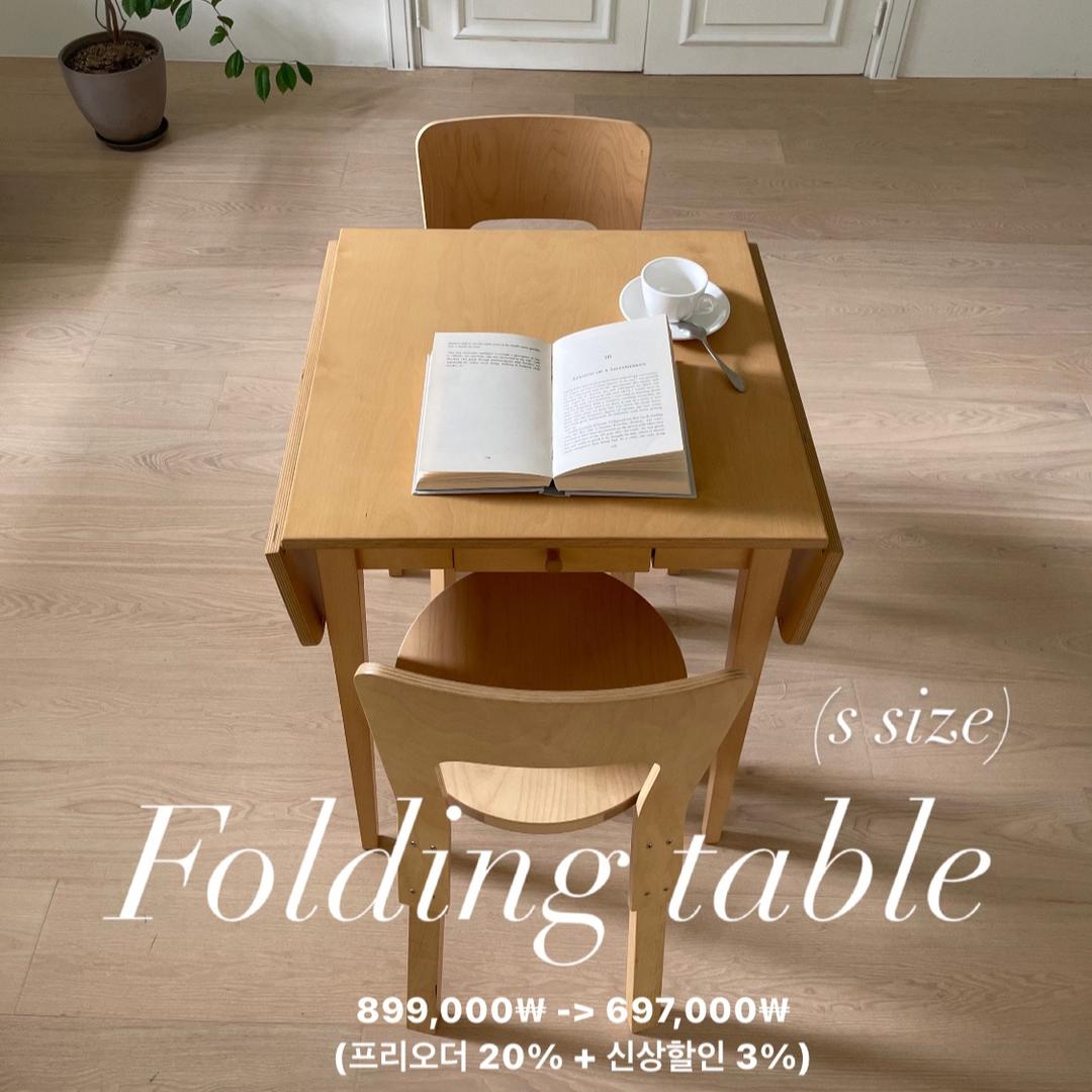 Folding table(S)
