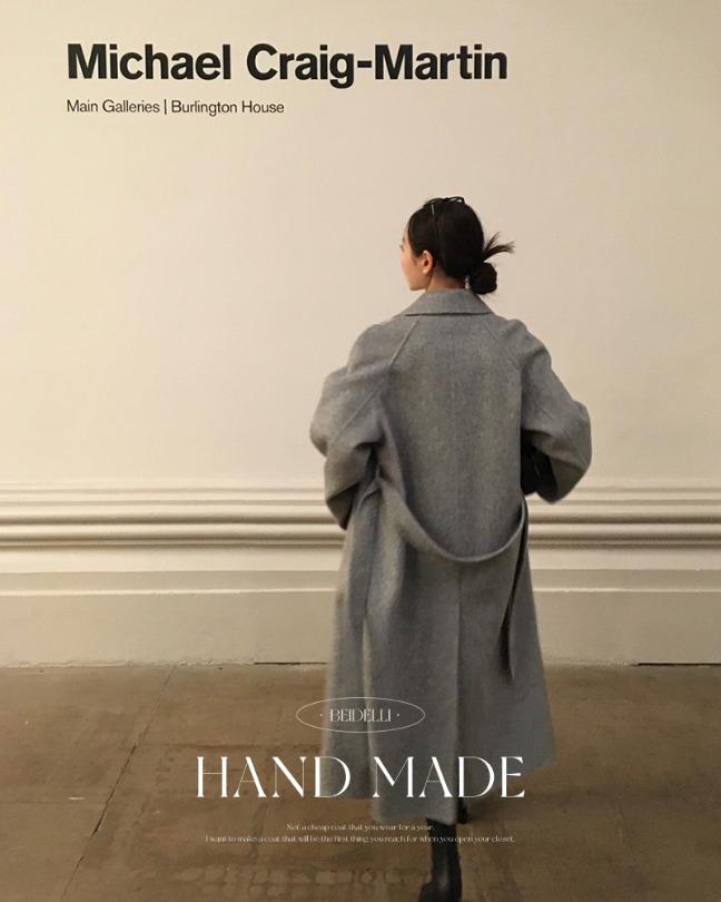 [MADE/메리노울100%]프라하 핸드메이드 스탠다드 롱코트