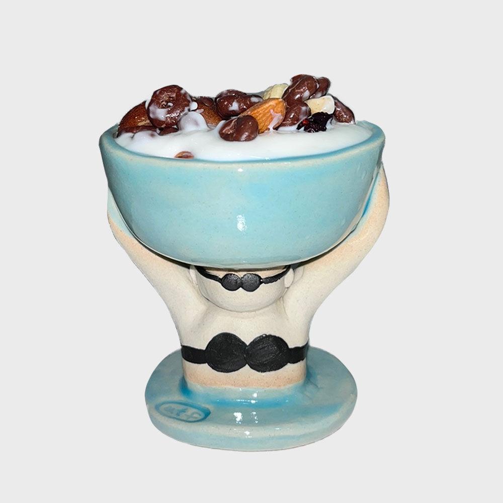 holding a water basket