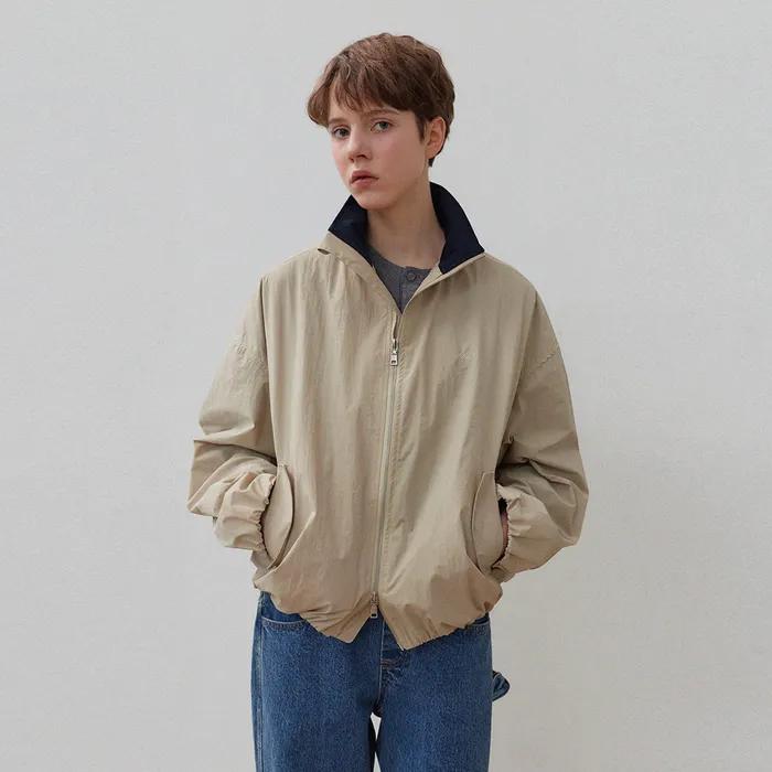 레이지 나일론 자켓_Pail Beige