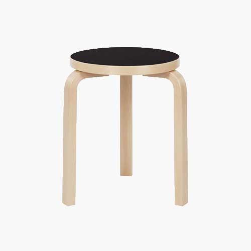Stool 60 (black linoleum)