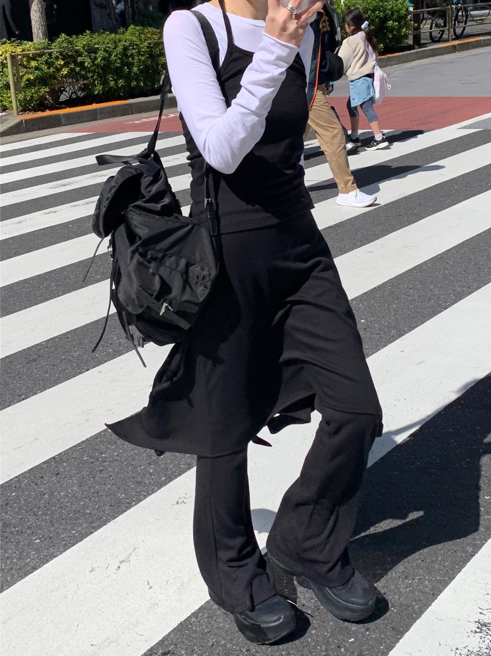 [리어스 제작] 에센셜 골지 팬츠