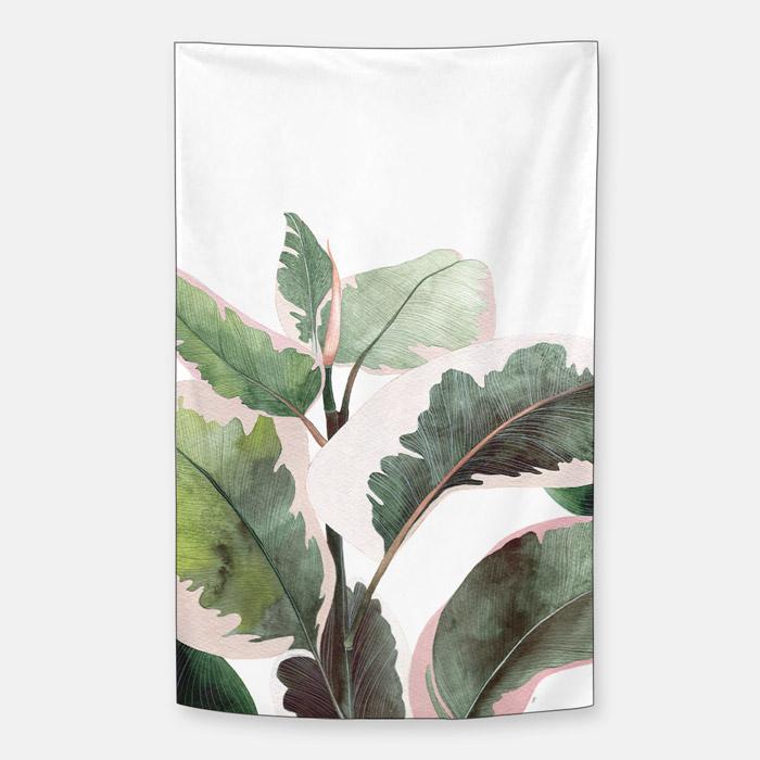 온도 가득 쉬폰 패브릭 포스터