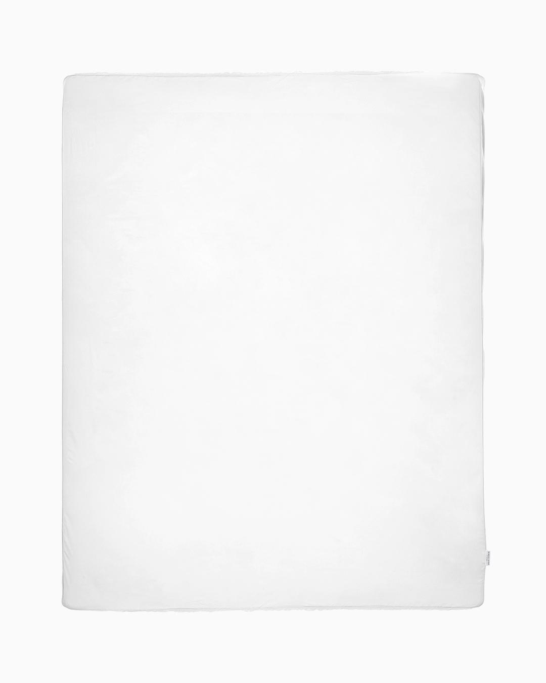 노르딕슬립 새틴 코튼 토퍼 커버 (퓨어 화이트)