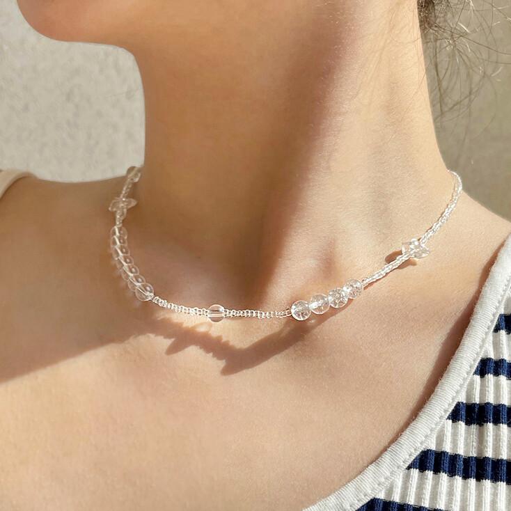 Bubble Beads Mix Necklace