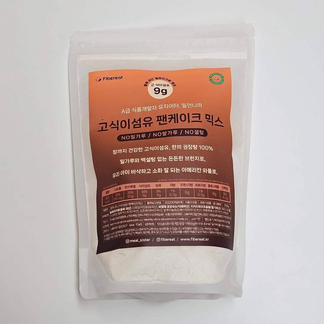 밀언니의 고식이섬유 팬케이크 믹스