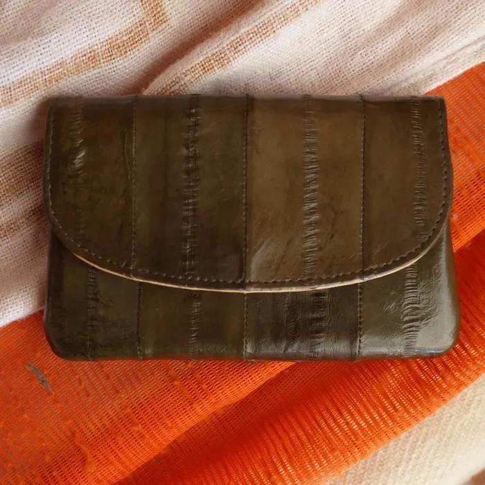 [2차리오더] Simple card holder Moss green