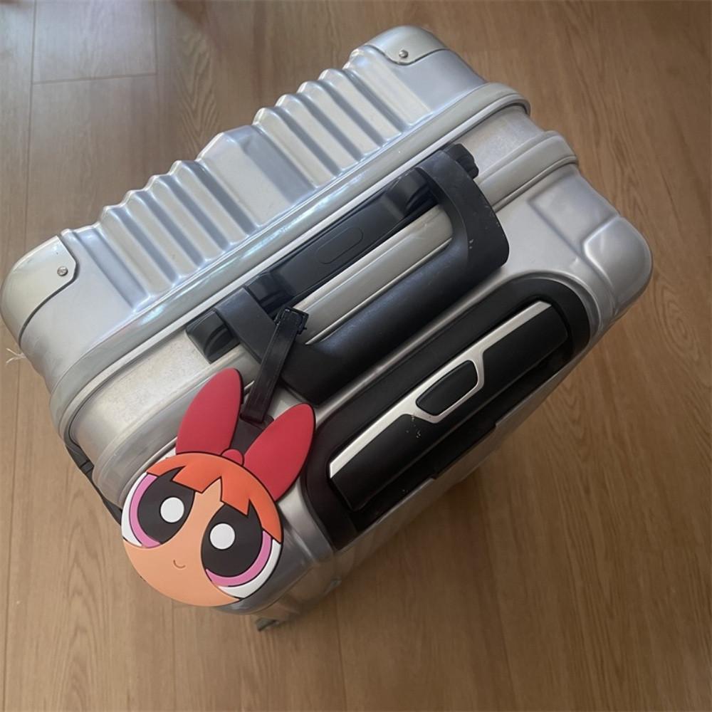 파워퍼프걸 여행 캐리어 네임택 이름표