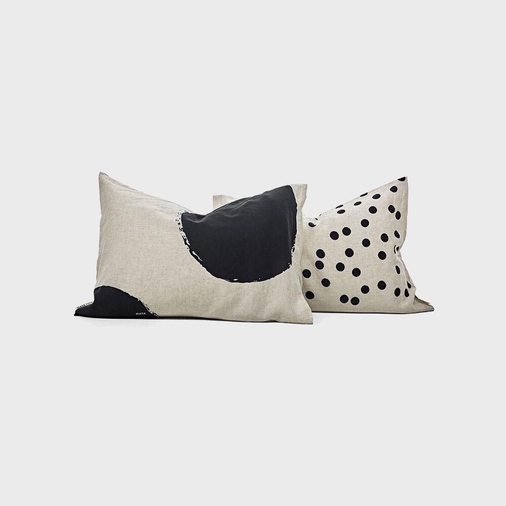 DO-RE-MI pillowcase - black