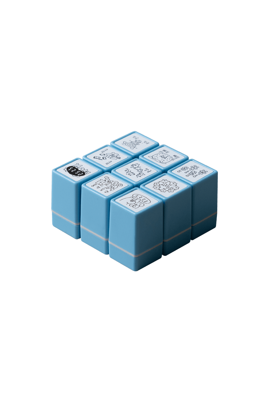 한글 스탬프 네글자 PRESSPRESS x JYCHOI Stamp M