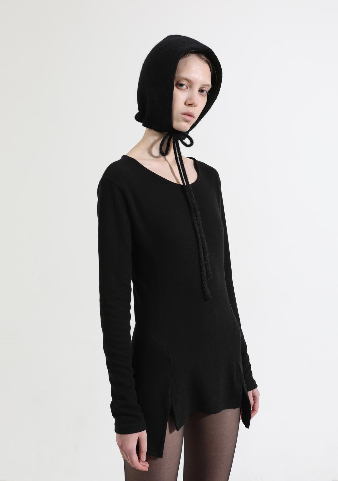 FW23 UNISEX STRAPPED WOOL HAT #BLACK [60% off]