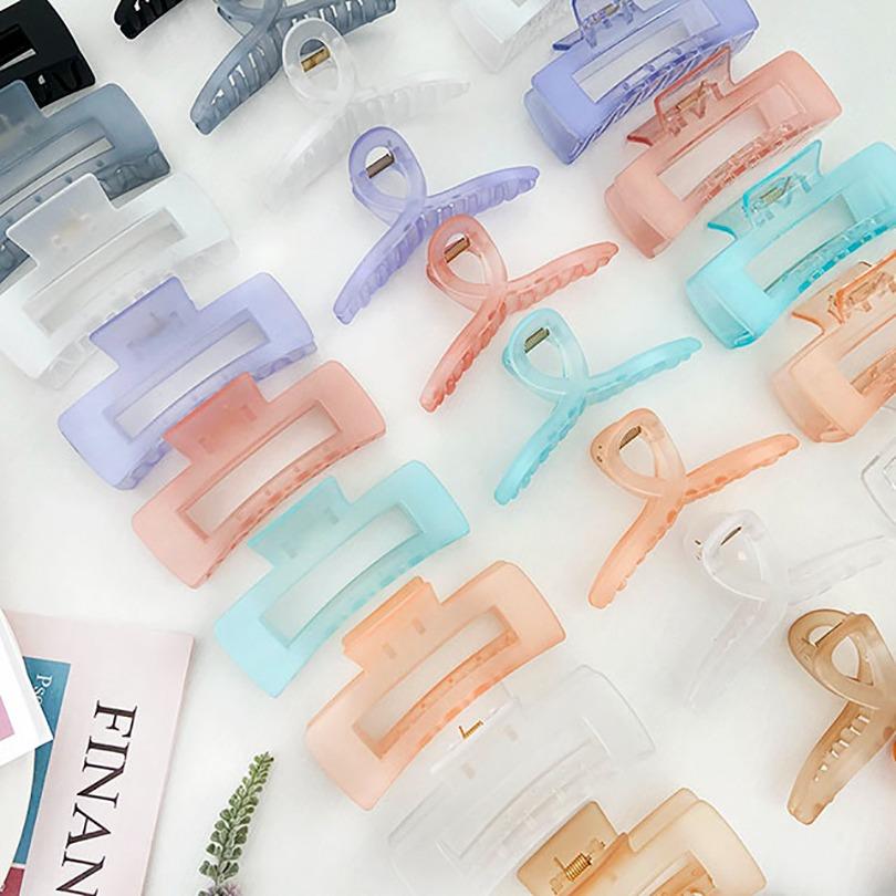 [1+1/헤어핀4종]시즌 2,이거 하나면 올림머리 끝,10cm빅사이즈 집게핀