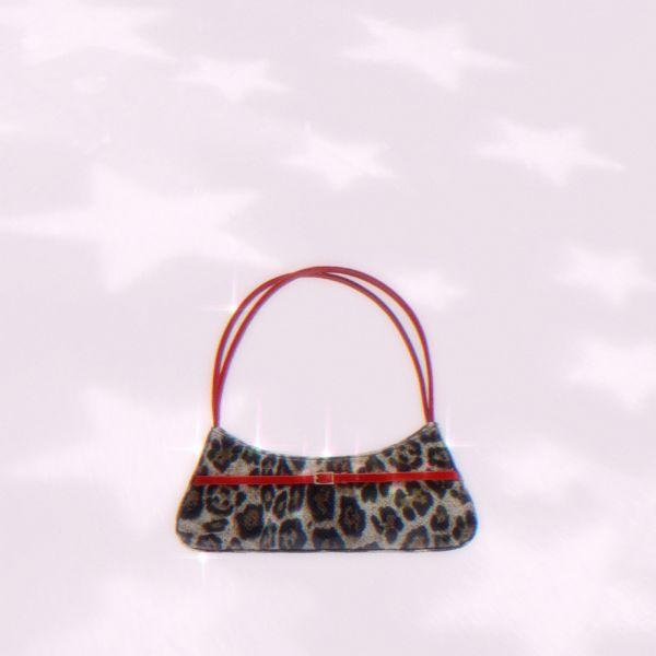 [신규가입시 15% 할인쿠폰 지급] Mini Buckle Small Baguette  미니버클 스몰 바게트백 - Pretty Leopard