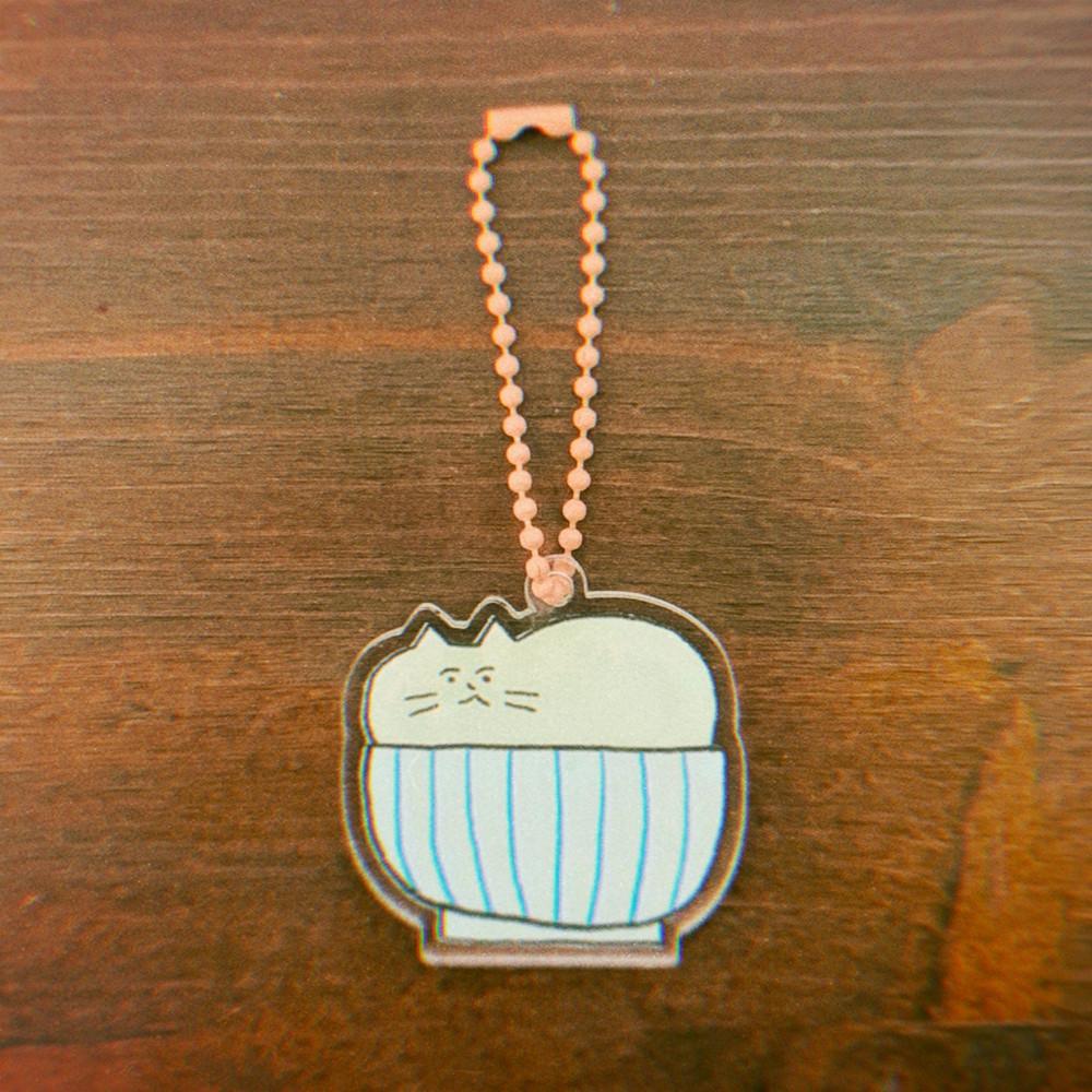 고양이 밥그릇 키링