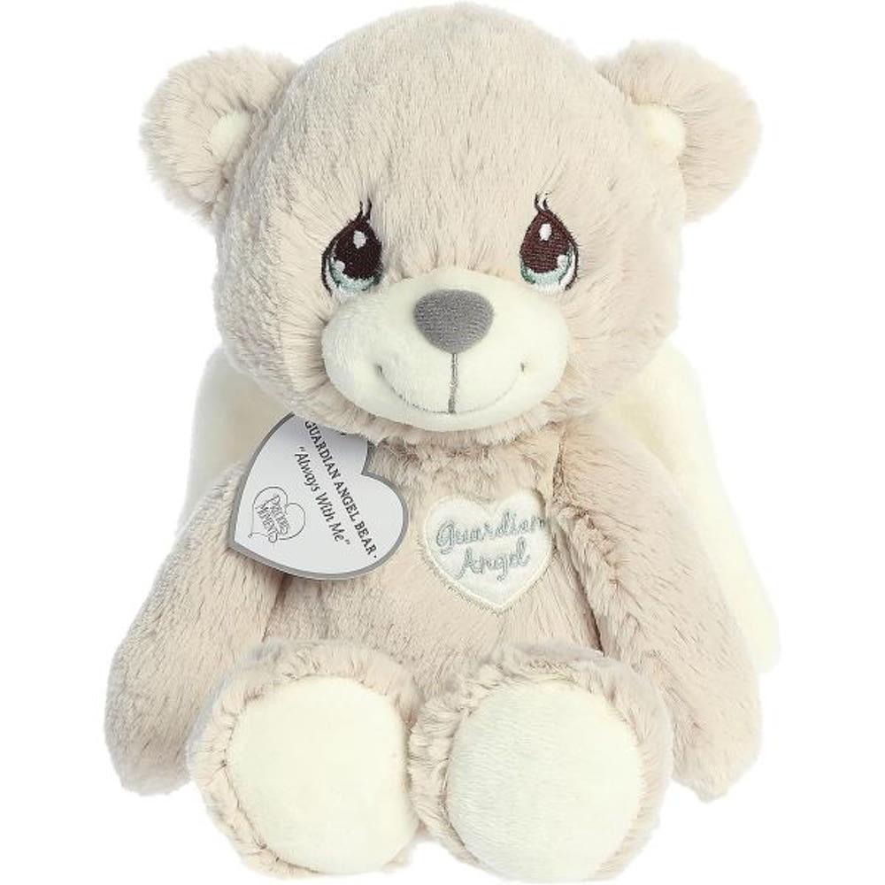 오로라® 영감을 주는 소중한 순간™ 수호천사 곰 인형 - 추억 오래 지속되는 편안함 오프 화이트 12인치 Aurora